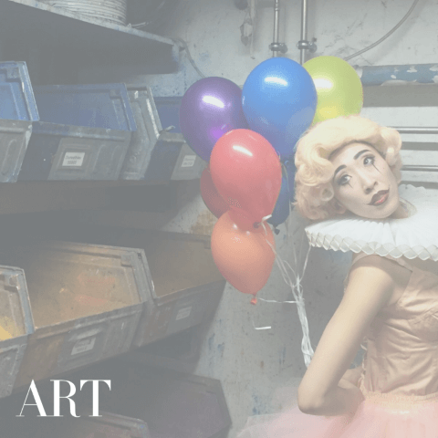 Clown Make-up and Wig Styling for Ballet Performance – Jasmin Arnold