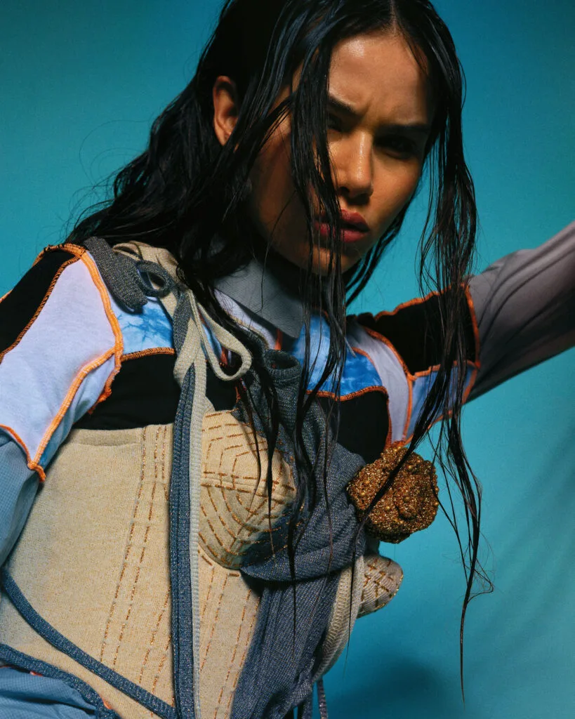 Editorial eye makeup by Jasmin Arnold