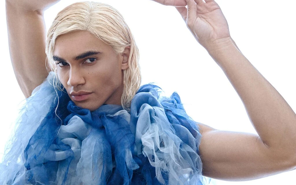 Berlin-based makeup artist for beauty editorial with airbrush makeup