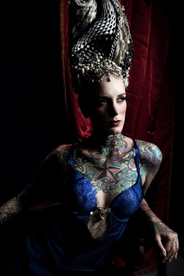 High fashion wig styling by Berlin-based artist