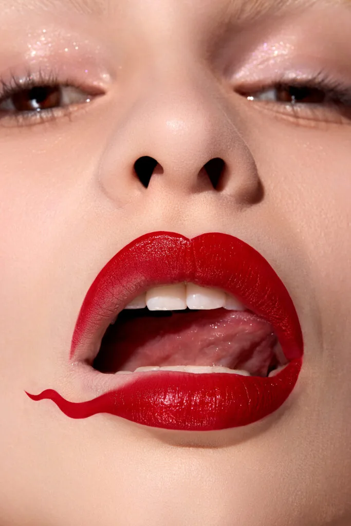 Airbrush makeup for professional beauty photoshoot in Berlin